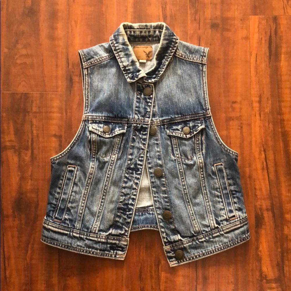 Denim vest